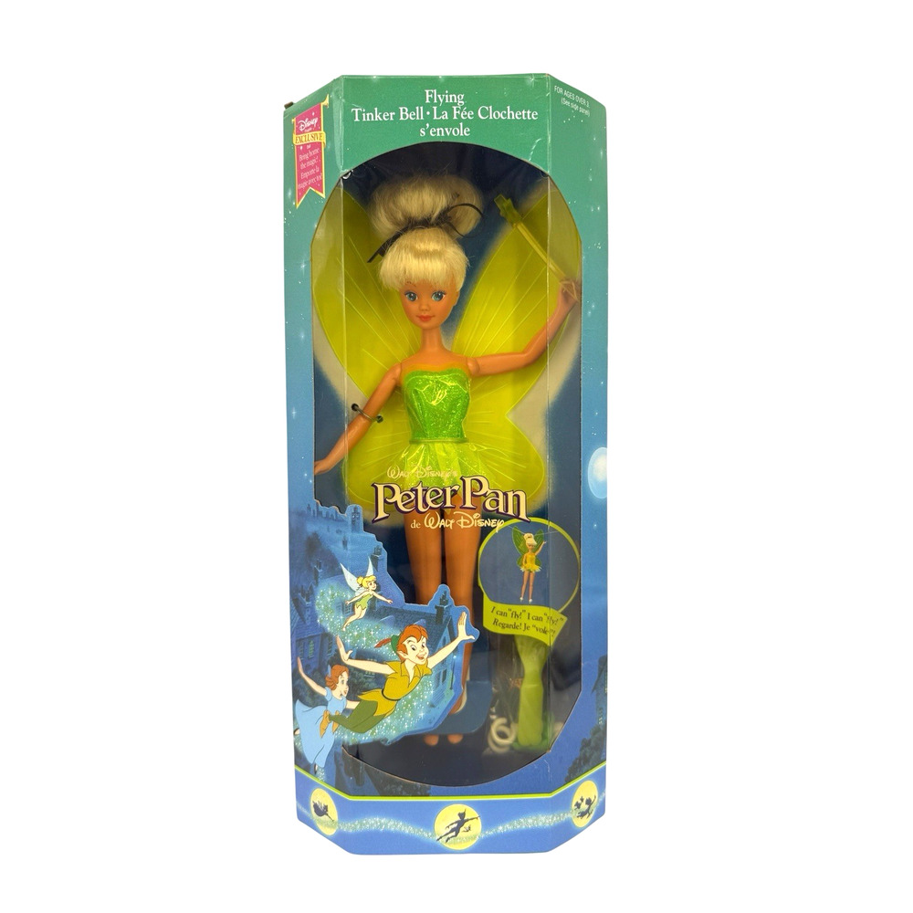 Vintage DISNEY'S PETER PAN TINKER BELL #11762 Doll Mattel 1993